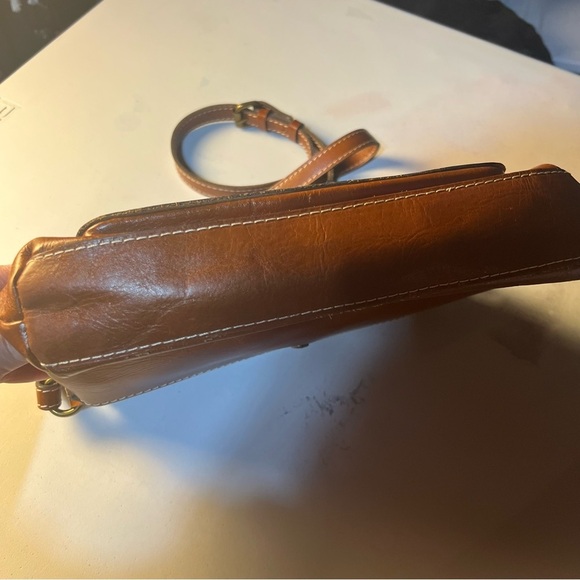 Brown Leather Crossbody Bag - Picture 15 of 16